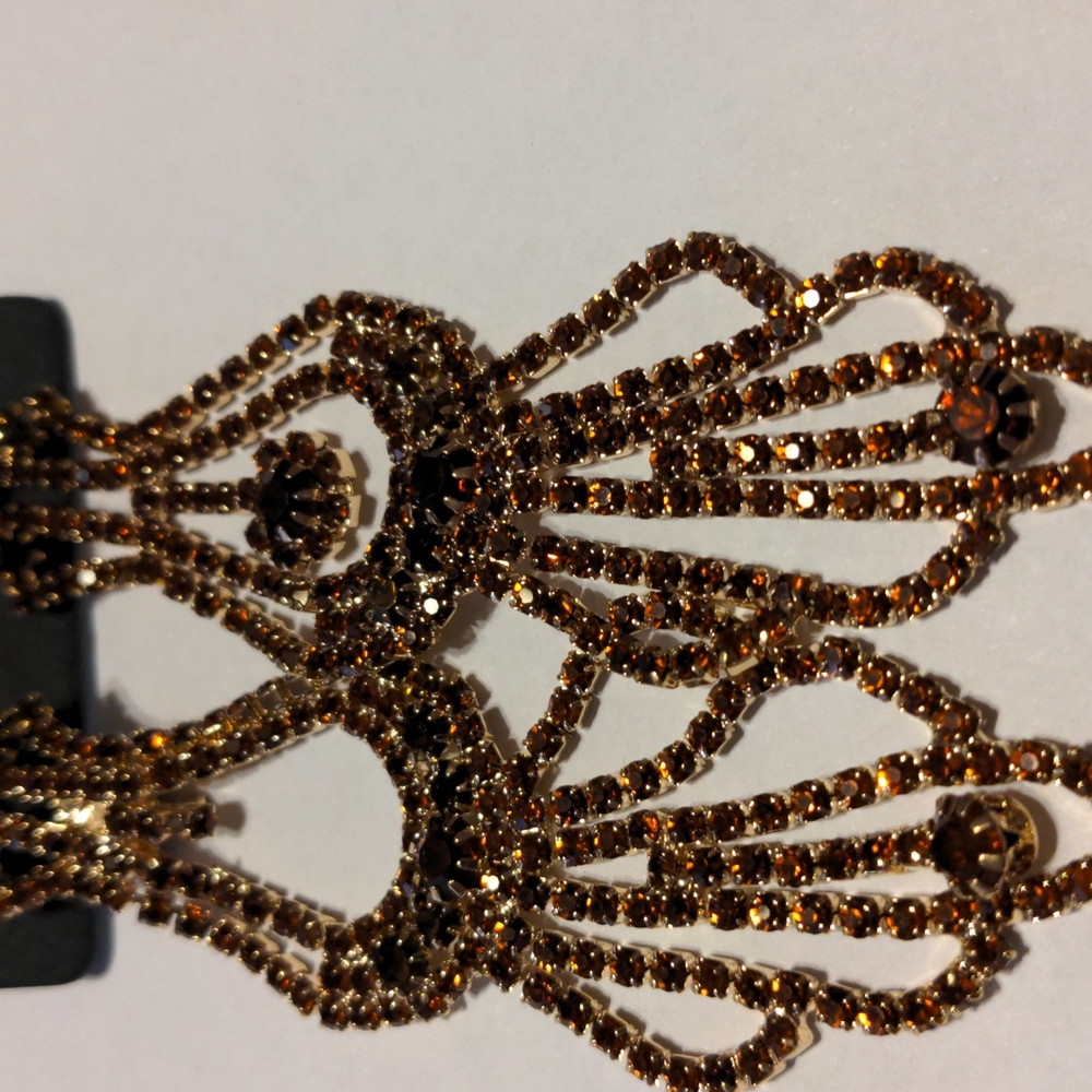 Sparkly  Rhinestone Earrings - Picture 5 of 5